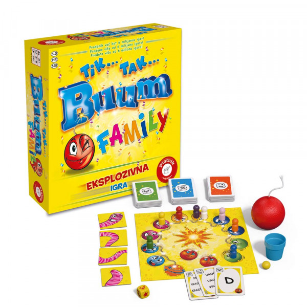 Piatnik družabna igra Tik Tak Bum Family 