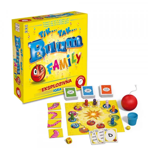 Piatnik družabna igra Tik Tak Bum Family 