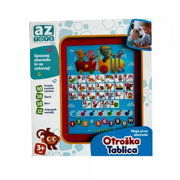 Otroška tablica Moja prva abeceda 