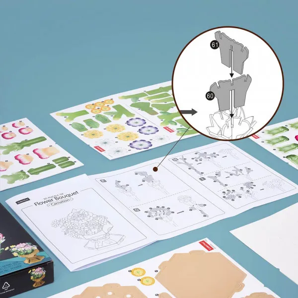 Cubicfun 3D puzle šopek nagljev 