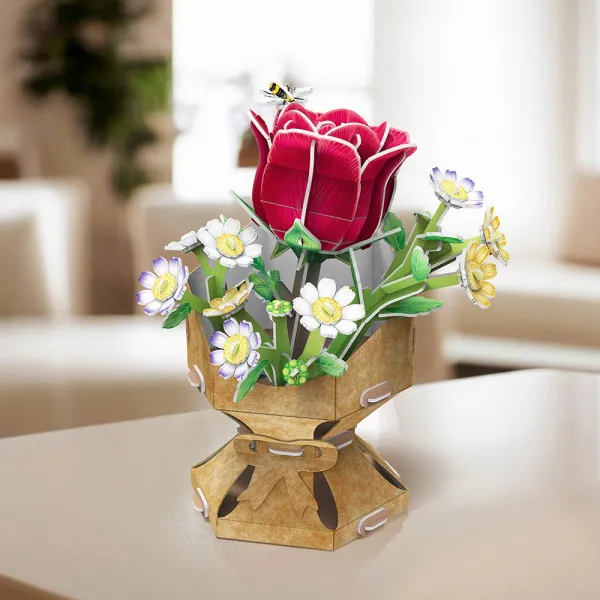 Cubicfun 3D puzle šopek z vrtnico 