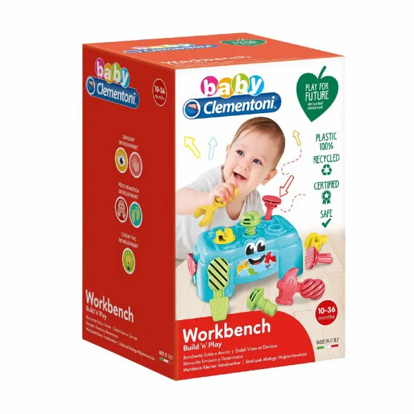 Clementoni Baby mizica za igro 2-v-1 