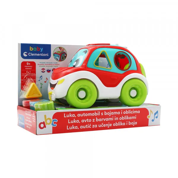 Clementoni sortirnik oblik avto Luka 