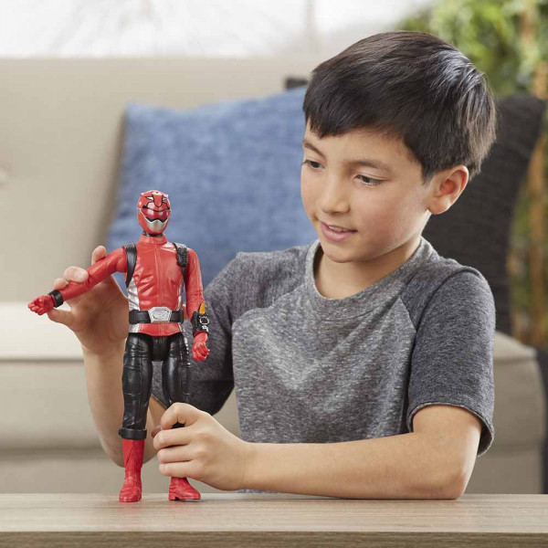 Power Rangers figura Rdeč Ranger 30cm 
