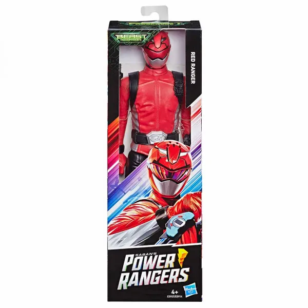 Power Rangers figura Rdeč Ranger 30cm 