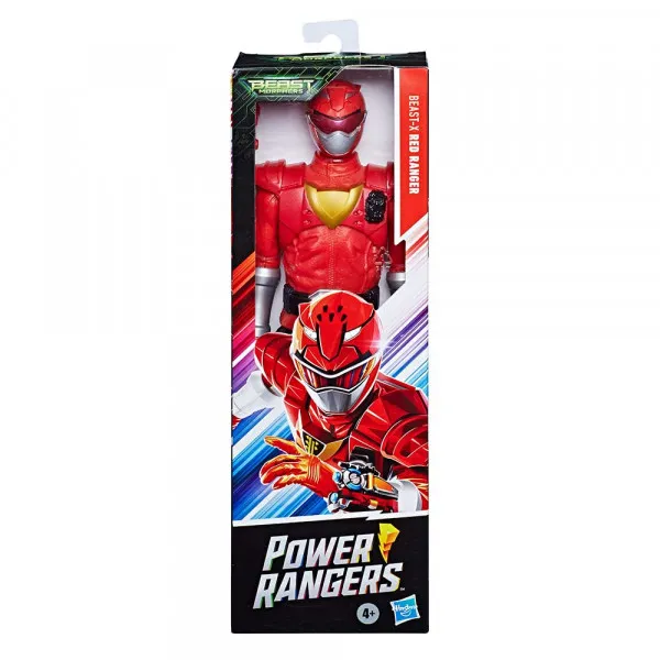 Power Rangers figura Rdeč Ranger 30cm 