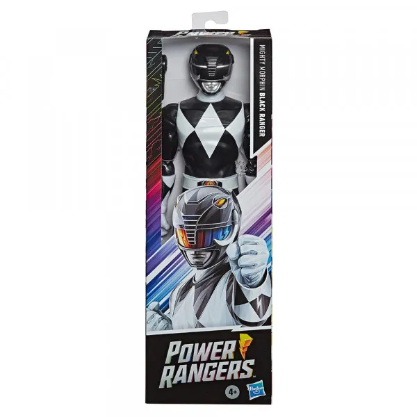 Power Rangers figura Črn Ranger 30cm 