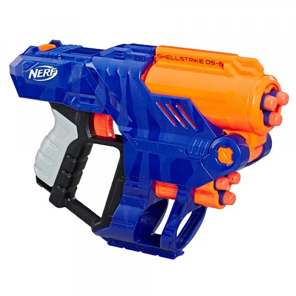 Nerf Elite Shellstrike DS6 ročni metalec 