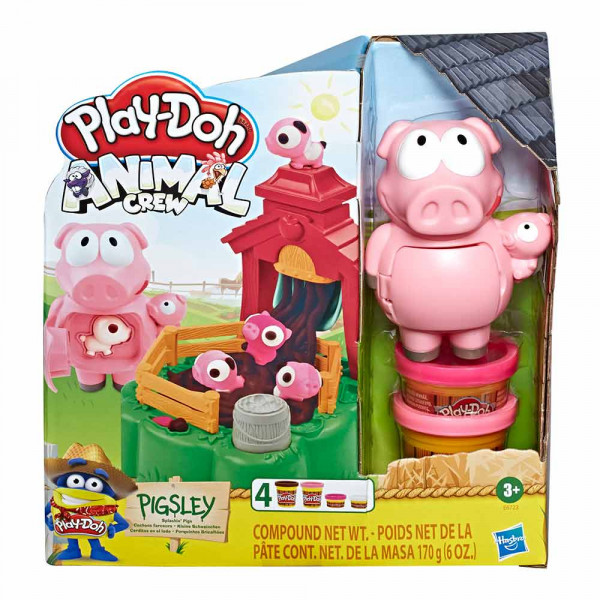 Play-Doh živali set zabavni prašički 
