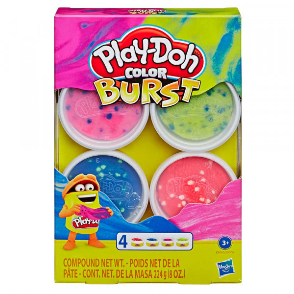 Play-Doh Color Burst set živopisane mase 