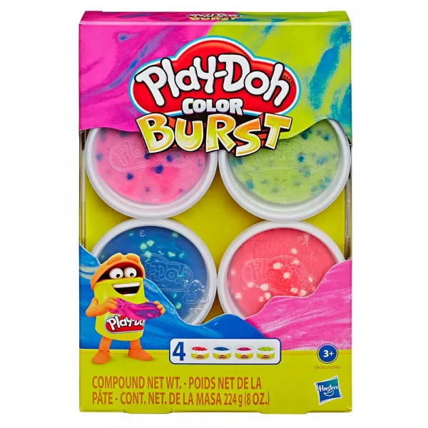 Play-Doh Color Burst set živopisane mase 