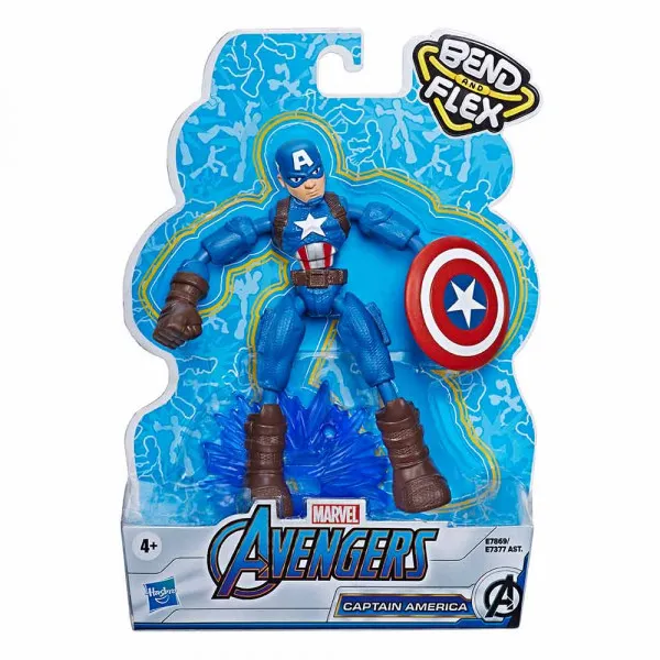 Avengers Bend&Flex Stotnik Amerika 15cm 