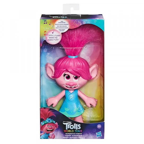 Trolls Superstar Poppy figura 