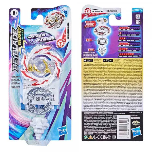 Beyblade Speedstorm vrtavka Devolos D6 
