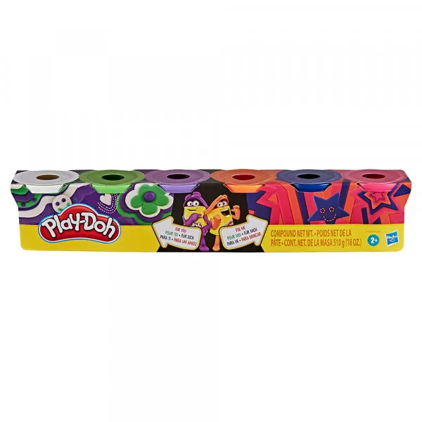 Play-Doh komplet 6 lončkov Split & Share 
