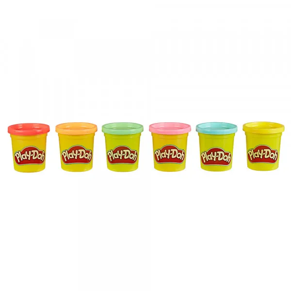 Play-Doh komplet 6 lončkov Split & Share 