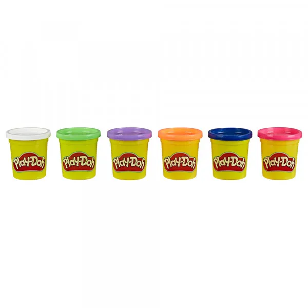 Play-Doh komplet 6 lončkov Split & Share 