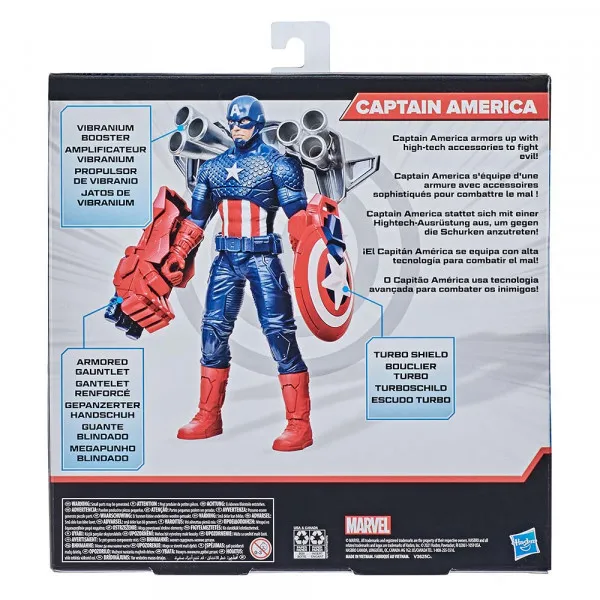 Marvel 24 cm Stotnik Amerika z opremo 