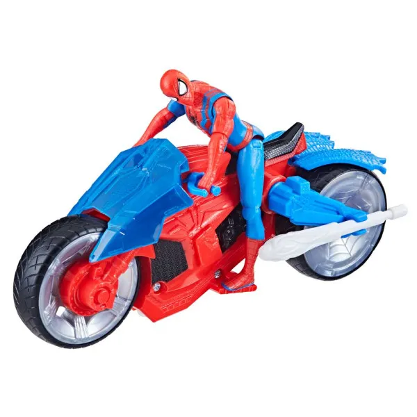Spider-man set motor in figura 10cm 