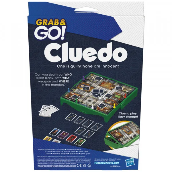 Clue potovalna družabna igra 