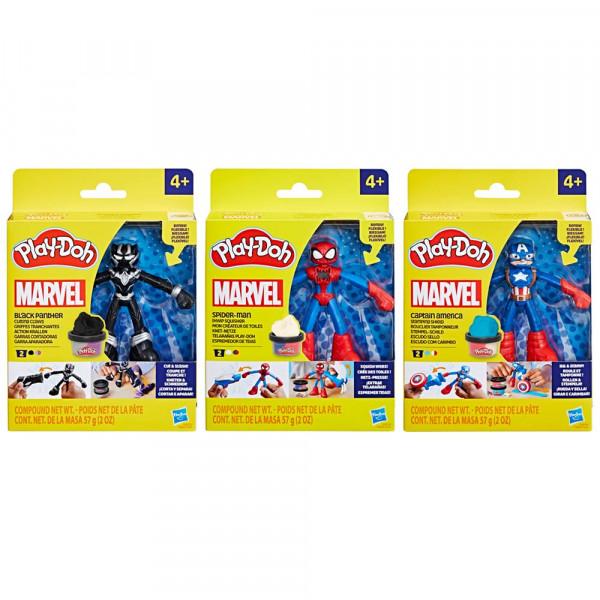 Play-Doh Marvel junaki ast 