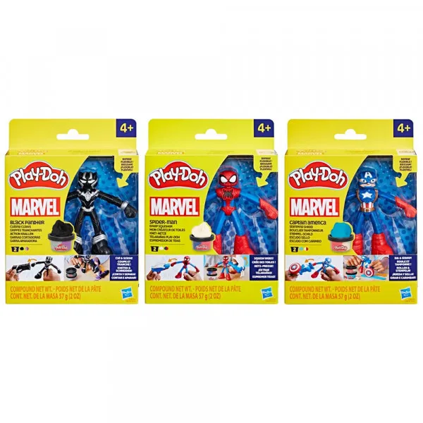 Play-Doh Marvel junaki ast 