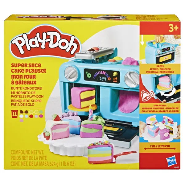 Play-Doh set super ustvarjalne tortice 