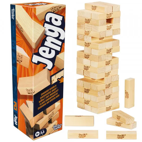 Jenga družabna igra 