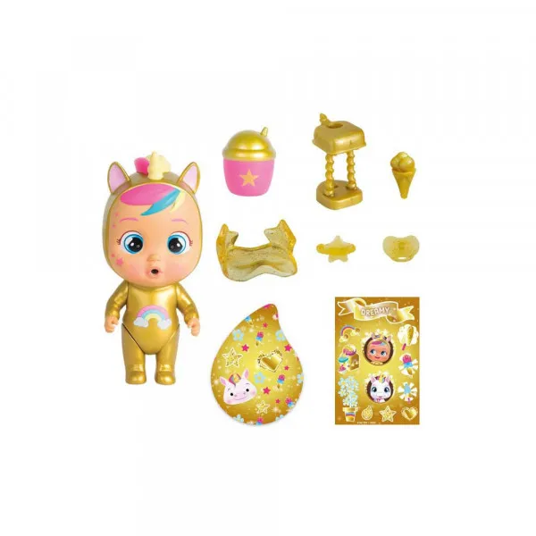Cry Babies mini punčke zlata serija 