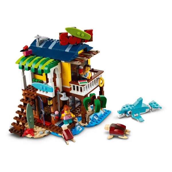 LEGO Creator Hišica na plaži za surferje 