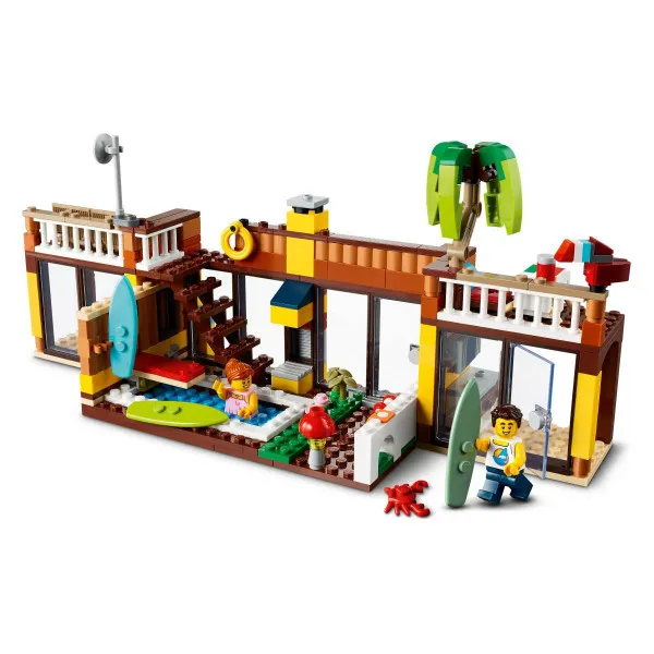 LEGO Creator Hišica na plaži za surferje 