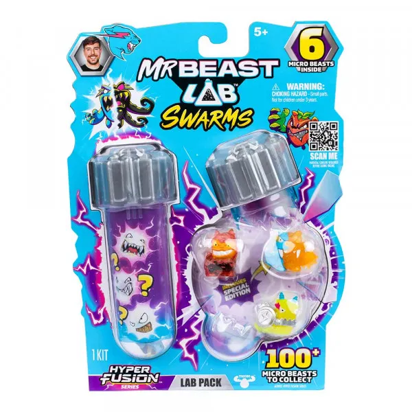 Mr.Beast lab Swarms set 6 figur 