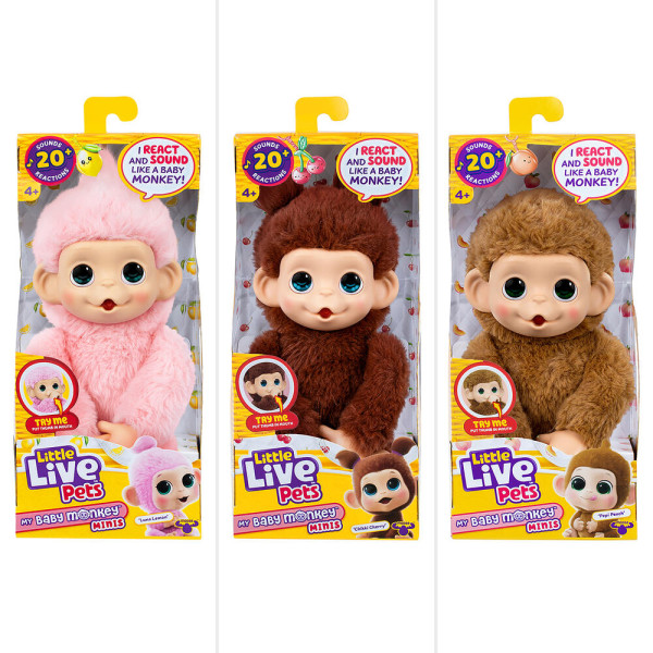 Little Live Pets moja mini opica izbirno 