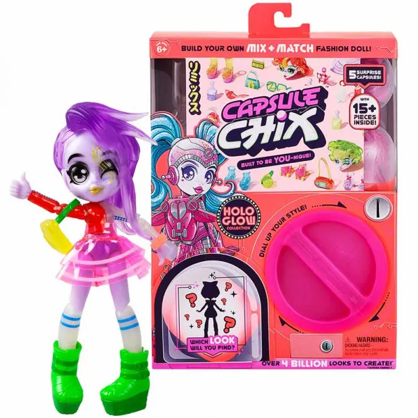 Capsule Chix S2 Holo Glow lutka 