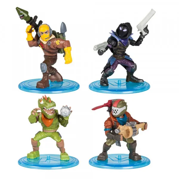 Fortnite set 4 figur z dodatki 