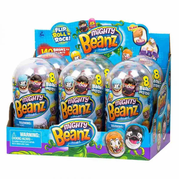 Mighty Beanz udarna kapsula 8 fižolčkov 
