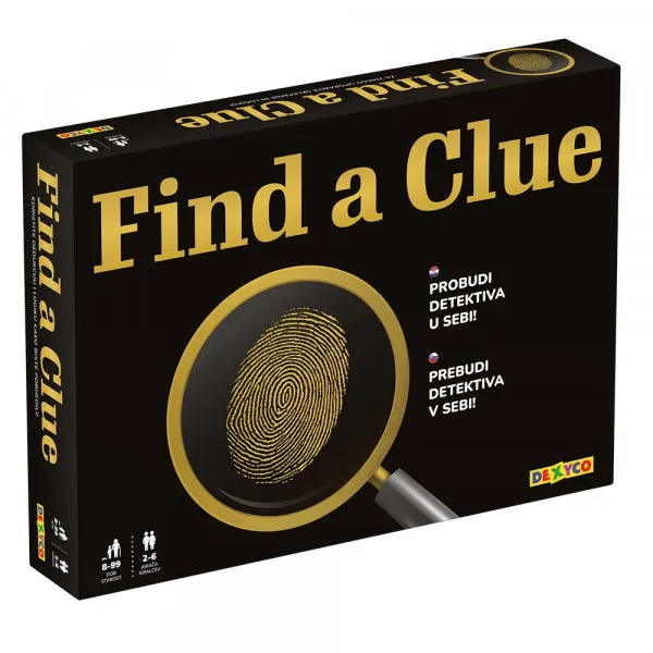 Družabna igra Find a Clue SLO/CRO 