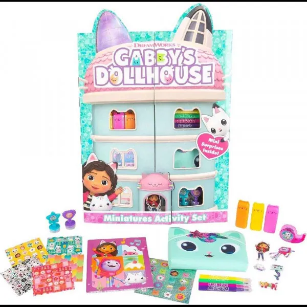 Gabbys Dollhouse Miniatures Activity set 