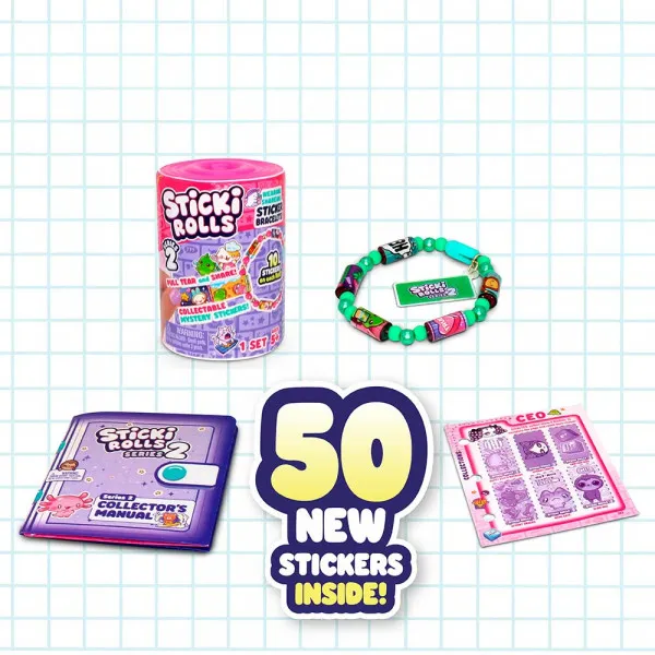 Sticki Rolls Sticki Band set kapsula 