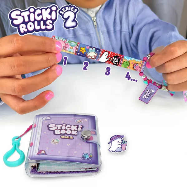Sticki Rolls Sticki Book set knjižica 