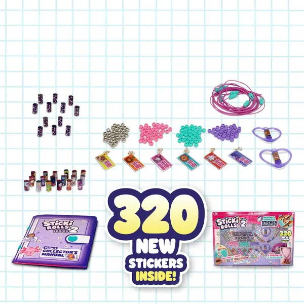Sticki Rolls set DIY nakit z nalepkami 