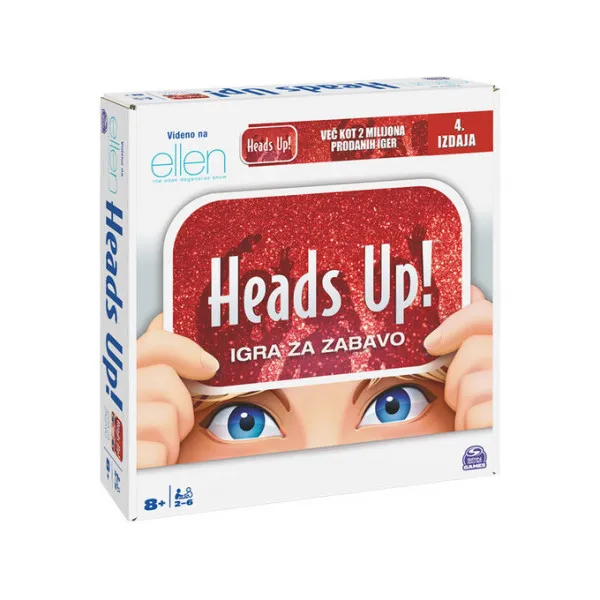 Družabna igra Heads Up 
