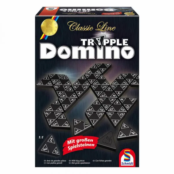 Schmidt družabna igra Trojna domina 