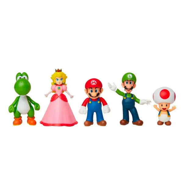 Super Mario - Mario in prijatelji 5-PK 