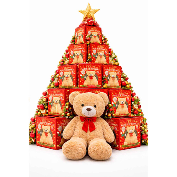 Teddy Greetings plišast medo 1,2m ast A 