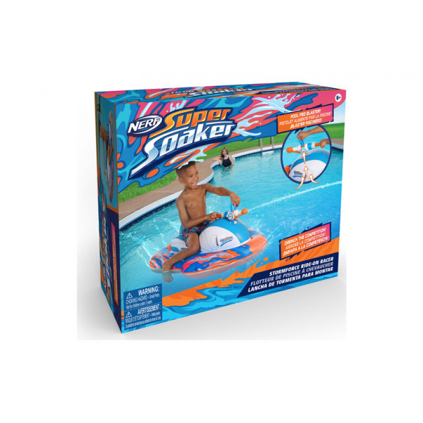 Napihljiv skuter s supersoaker 