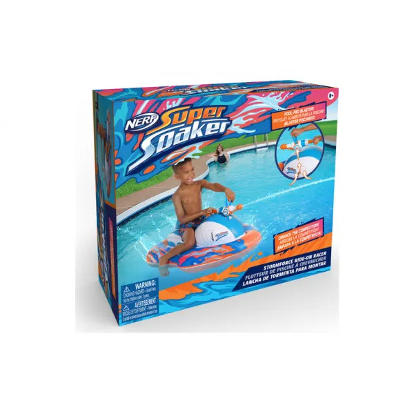 Napihljiv skuter s supersoaker 